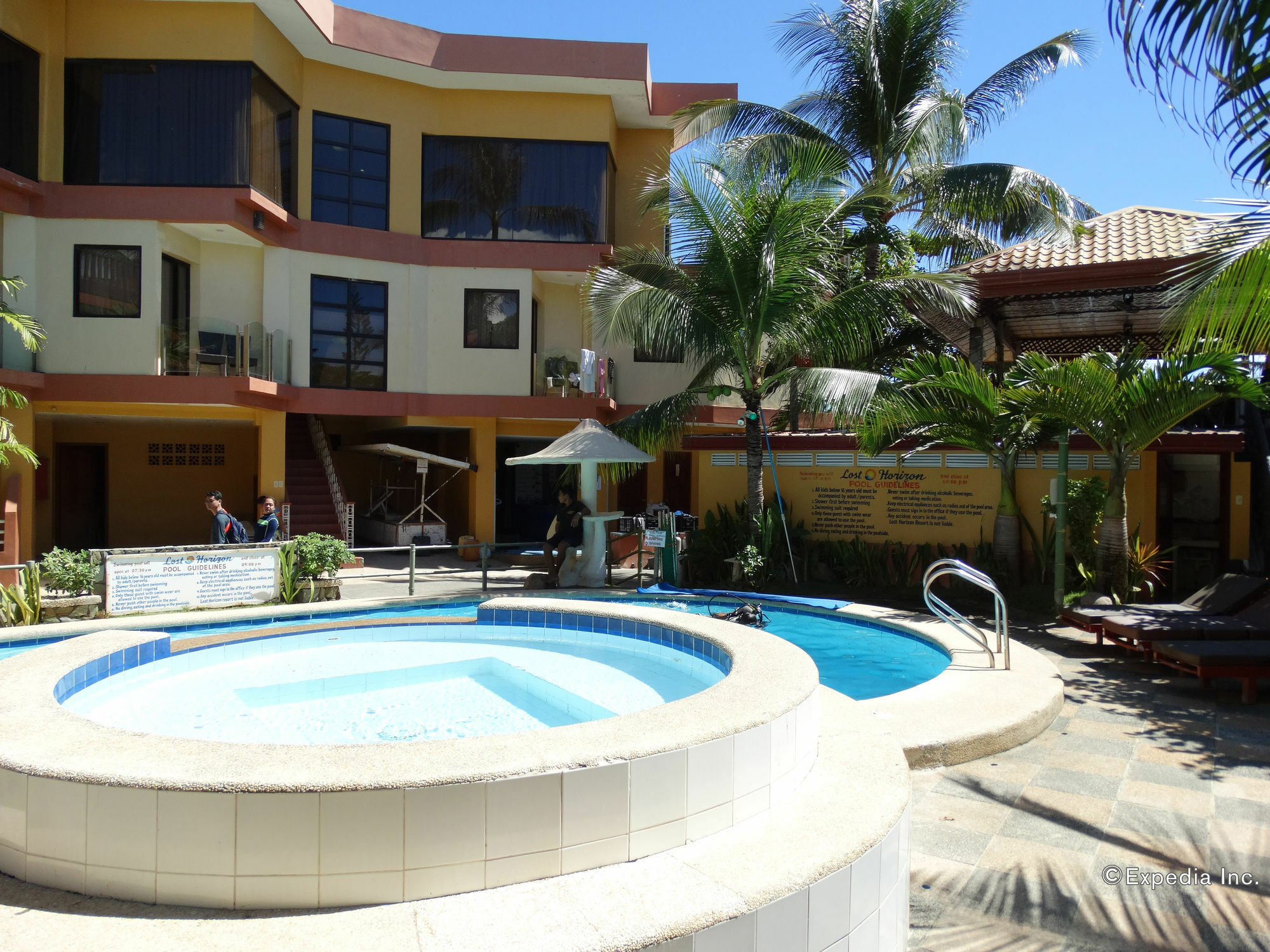 Lost Horizon Beach Dive Resort Bohol Exteriör bild